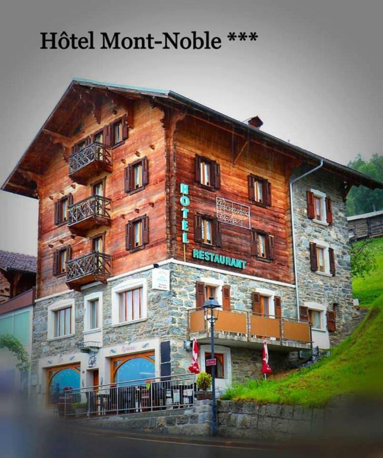 Hotel Mont-Noble Nax Εξωτερικό φωτογραφία